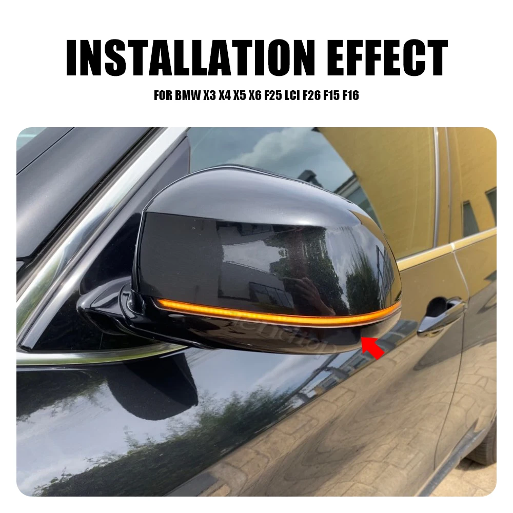 2Pcs Turn Signal Side Mirror Indicator Light Side Repeater Lamp Car Styling For BMW X3 X4 X5 X6 F25 LCI F26 F15 F16 2014 - 2018
2Pcs Turn Signal Side Mirror Indicator Light Side Repeater Lamp Car Styling For BMW X3 X4 X5 X6 F25 LCI F26 F15 F16 2014 - 2018