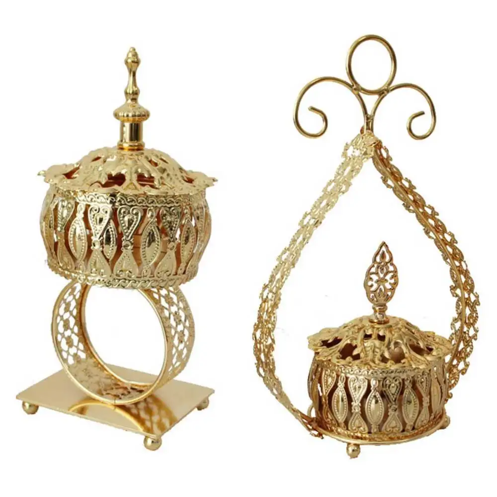 Hollow-out Incense Censer Aroma Therapy Burner Vintage Incense Burner Home Decoration Size Golden
Hollow-out Incense Censer Aroma Therapy Burner Vintage Incense Burner Home Decoration Size Golden