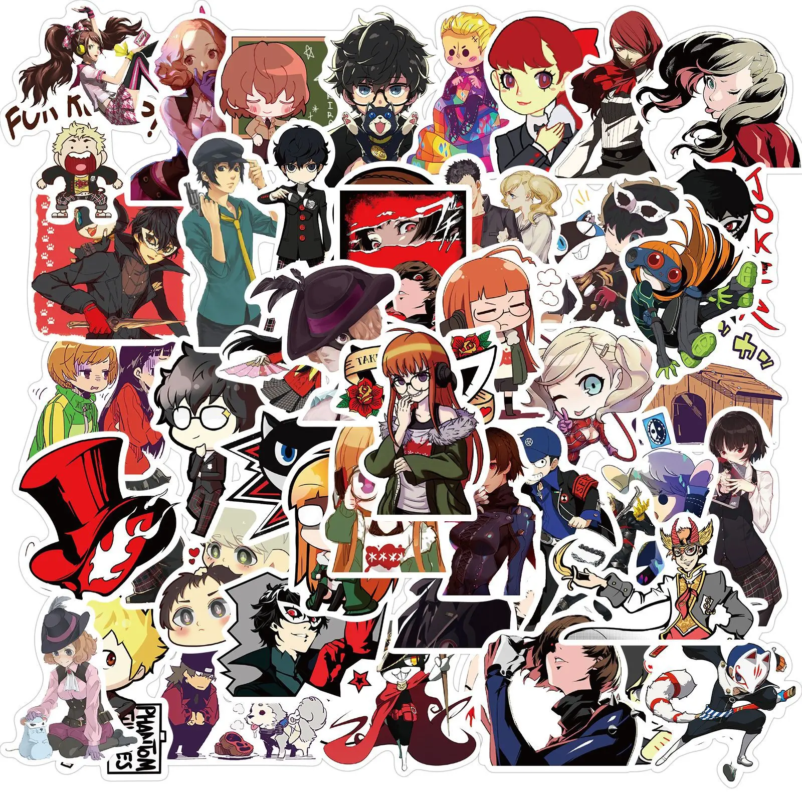 10/50PCS Persona Game Stickers Laptop Guitar Luggage Fridge Skateboard Waterproof Cool Graffiti Sticker Decal Kids Classic Toys
10/50PCS Persona Game Stickers Laptop Guitar Luggage Fridge Skateboard Waterproof Cool Graffiti Sticker Decal Kids Classic Toys
