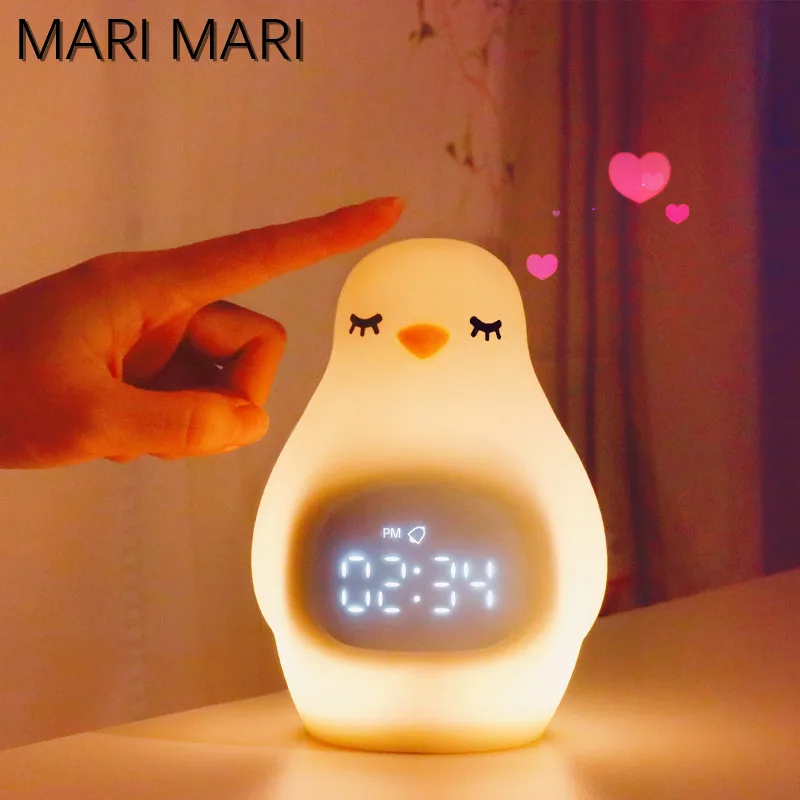 MariMari LED Decoration Bedroom Night Lights Silicone Lamp for Home Kids Cute Cartoon Penguin Light Rechargeable Touching Lights
MariMari LED Decoration Bedroom Night Lights Silicone Lamp for Home Kids Cute Cartoon Penguin Light Rechargeable Touching Lights
