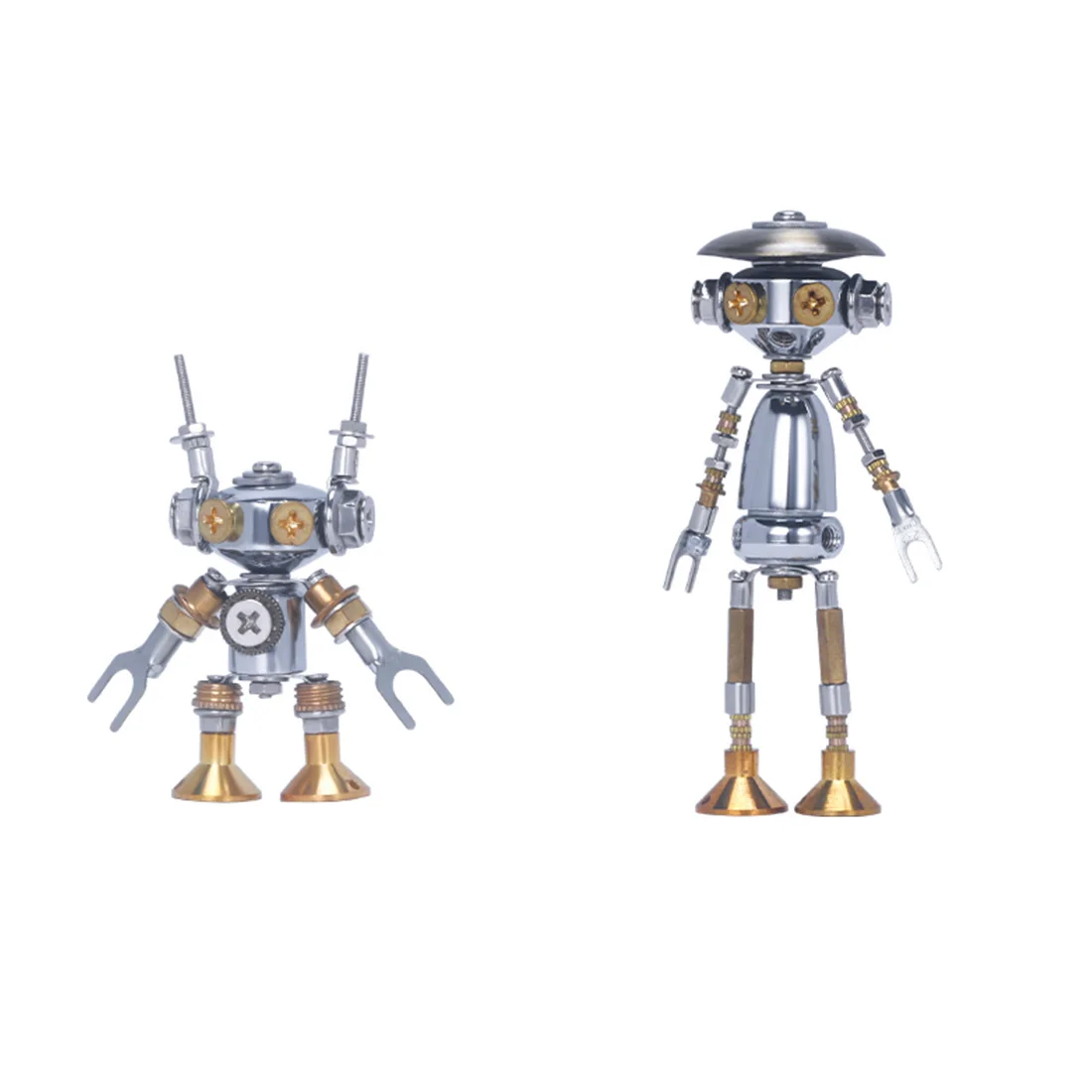 6Pcs DIY Small Mecha Series Metal Model Kit 3D Assembly Puzzel Toy Figures For Children Adult Creative Gifts - Blind Box
6Pcs DIY Small Mecha Series Metal Model Kit 3D Assembly Puzzel Toy Figures For Children Adult Creative Gifts - Blind Box