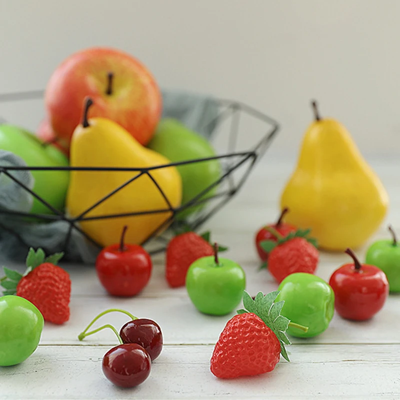 Pear Fake Fruit Photography Props Emulational Fruit Strawberry Apple Pear Craft Food Artificial Fruit Home Decorations
Pear Fake Fruit Photography Props Emulational Fruit Strawberry Apple Pear Craft Food Artificial Fruit Home Decorations