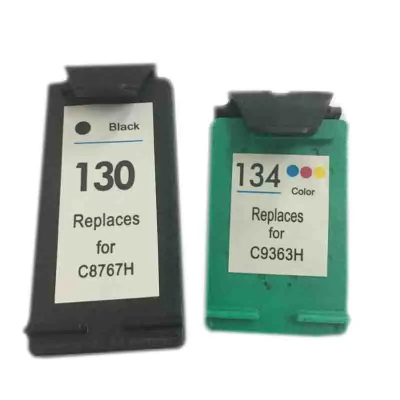 Vilaxh 130xl 134 совместимый картридж с чернилами Замена для hp 130 xl Deskjet 5943 6543 5743 6623 6843 6523
