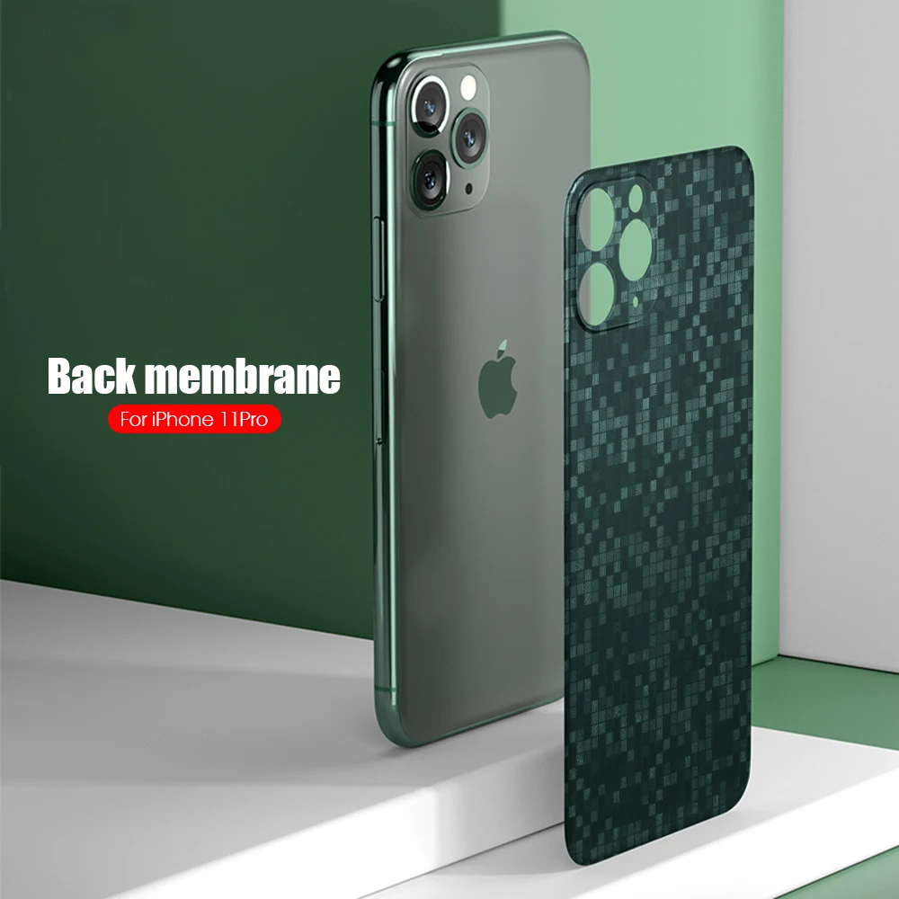 3D Защитная пленка для задней панели iPhone 11 Pro Max мягкая 11Pro с полным покрытием не