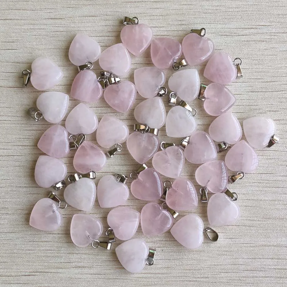 15mm Wholesale 50pcs/lot fashion good quality natural quartz stone pink heart shape pendants for jewelry making free shipping
15mm Wholesale 50pcs/lot fashion good quality natural quartz stone pink heart shape pendants for jewelry making free shipping