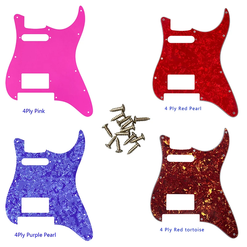 Xinyue Guitar Parts For No Knob Hole & Tuner Hole 11 Screw Holes With Floyd Rose Tremolo Brige St Hs PAF Strat Guitar Pickguard
Xinyue Guitar Parts For No Knob Hole & Tuner Hole 11 Screw Holes With Floyd Rose Tremolo Brige St Hs PAF Strat Guitar Pickguard