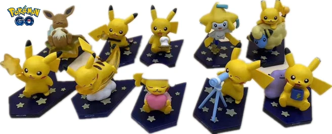 Pokemon10 Pcs 10 Styles Pikachu, Ibrahimovic, Marching Starry Sky Parade, Box of Eggs, Model Figures
Pokemon10 Pcs 10 Styles Pikachu, Ibrahimovic, Marching Starry Sky Parade, Box of Eggs, Model Figures