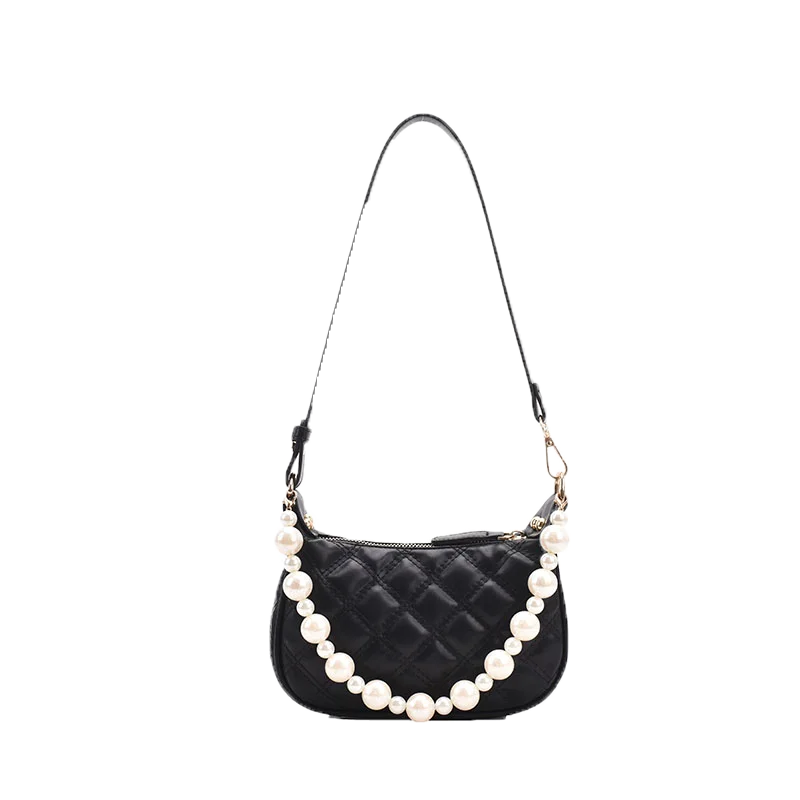 Beaded Pearl Chain Mini PU Leather Handbags for Women 2021 Ladies Fashion Simple Shoulder Armpit Crossbody Bags Luxury Brand
Beaded Pearl Chain Mini PU Leather Handbags for Women 2021 Ladies Fashion Simple Shoulder Armpit Crossbody Bags Luxury Brand