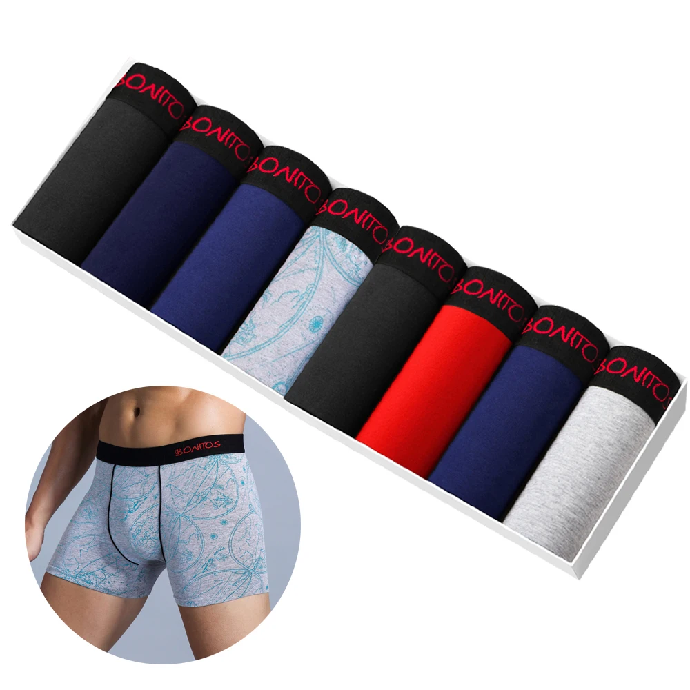 8pcs Lots Cotton Boxers For Men's Panties Underwear Man Boxershorts Print Male Underpants Family Shorts Brands Undrewear
8pcs Lots Cotton Boxers For Men's Panties Underwear Man Boxershorts Print Male Underpants Family Shorts Brands Undrewear
