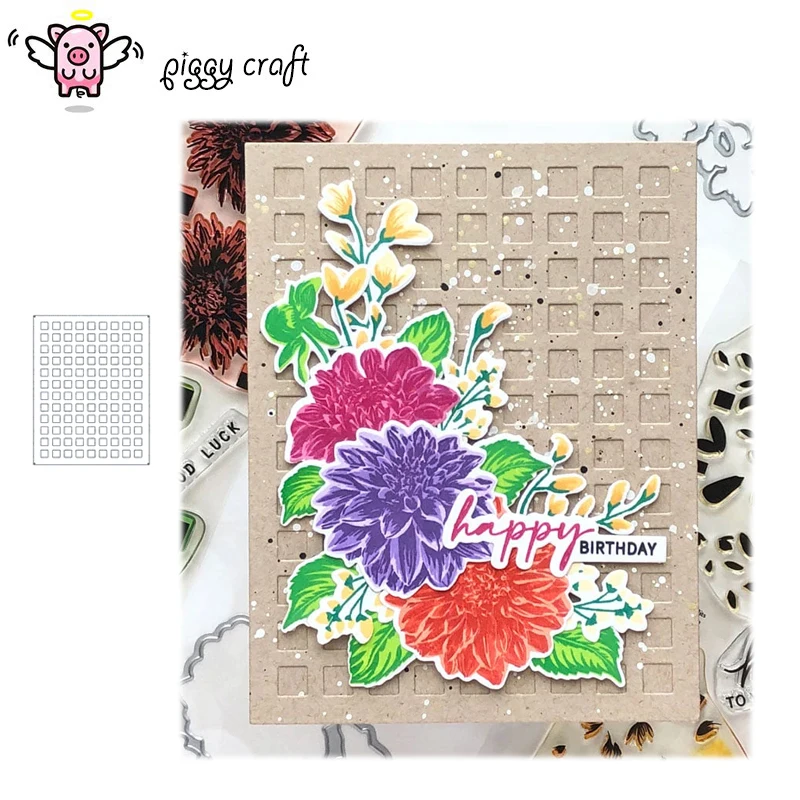 Piggy Craft metal cutting dies cut die mold Lattice rectangular frame Scrapbook paper craft knife mould blade punch stencils die
Piggy Craft metal cutting dies cut die mold Lattice rectangular frame Scrapbook paper craft knife mould blade punch stencils die