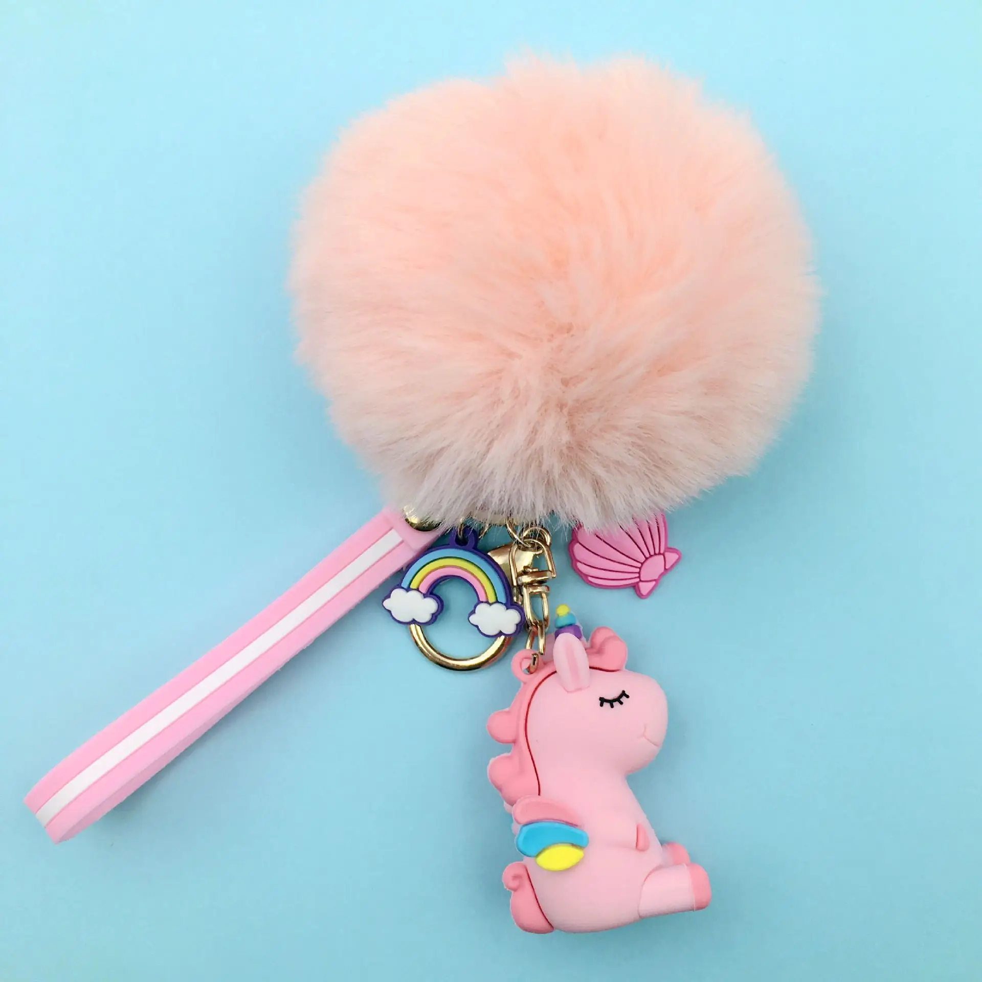 Creative Epoxy Unicorn Hair Ball Keychain Ring Cartoon Cute Pony Doll Car Female Bag Luggage Backpack Pendant Holiday Gift
Creative Epoxy Unicorn Hair Ball Keychain Ring Cartoon Cute Pony Doll Car Female Bag Luggage Backpack Pendant Holiday Gift