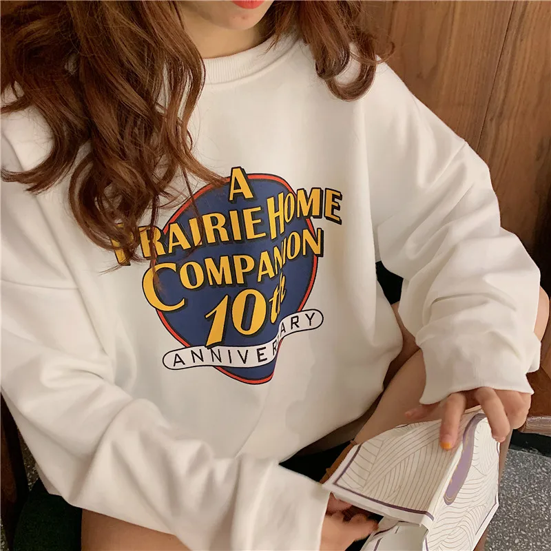 2019 New Winter Autumn New Harajuku Funny Cartoon Tracksuit for Women Pullover Fleece Hoodies Loose Female Sweatshirt Army
2019 New Winter Autumn New Harajuku Funny Cartoon Tracksuit for Women Pullover Fleece Hoodies Loose Female Sweatshirt Army