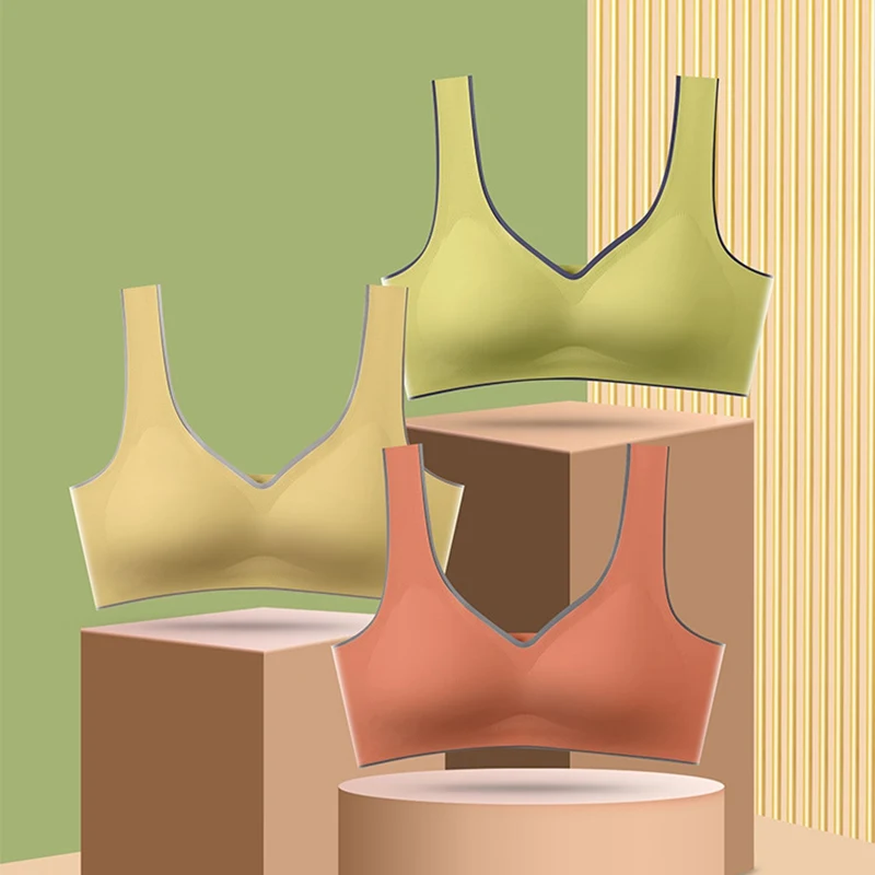 One Piece Latex Seamless Bras For Women Push Up Bralette Brassiere Bra Vest Gathers Shock-Proof Pad Plus Size
One Piece Latex Seamless Bras For Women Push Up Bralette Brassiere Bra Vest Gathers Shock-Proof Pad Plus Size