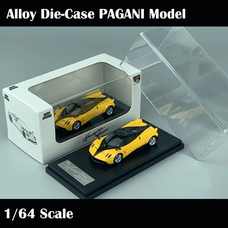 LCD 1/64 Model Car PAGANI Alloy Die-Cast Car Model Metal Display Roadster Collection
LCD 1/64 Model Car PAGANI Alloy Die-Cast Car Model Metal Display Roadster Collection