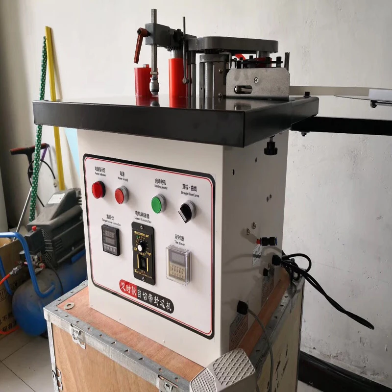 Woodworking Edge Banding Machine Manual Edge Bander Double Gluing Adjustable Speed
Woodworking Edge Banding Machine Manual Edge Bander Double Gluing Adjustable Speed