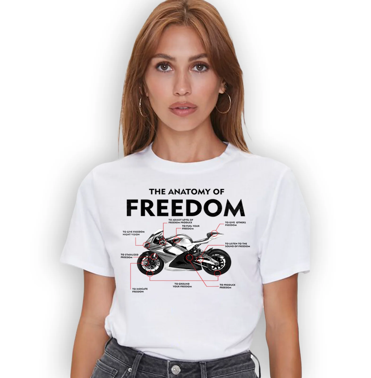 Supermotos Shirt, The Anatomy Of Freedom Shirt ,Supermotos Lovers T-shirt Versatile O - Collar Four - Season Printed T-shirt
Supermotos Shirt, The Anatomy Of Freedom Shirt ,Supermotos Lovers T-shirt Versatile O - Collar Four - Season Printed T-shirt