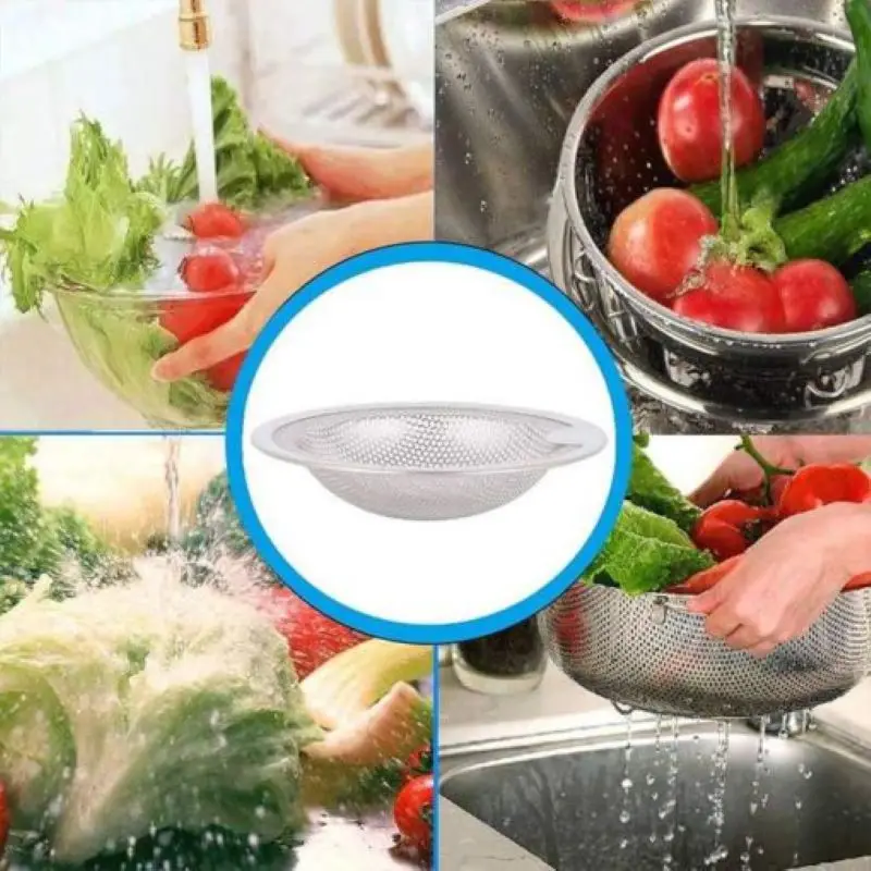 10/7.2/5.2cm Kitchen Sink Stainless Steel Strainer Mesh Bathroom Floor Drain Sewer Floor Hair Catcher Fixture Home Accessories 
10/7.2/5.2cm Kitchen Sink Stainless Steel Strainer Mesh Bathroom Floor Drain Sewer Floor Hair Catcher Fixture Home Accessories