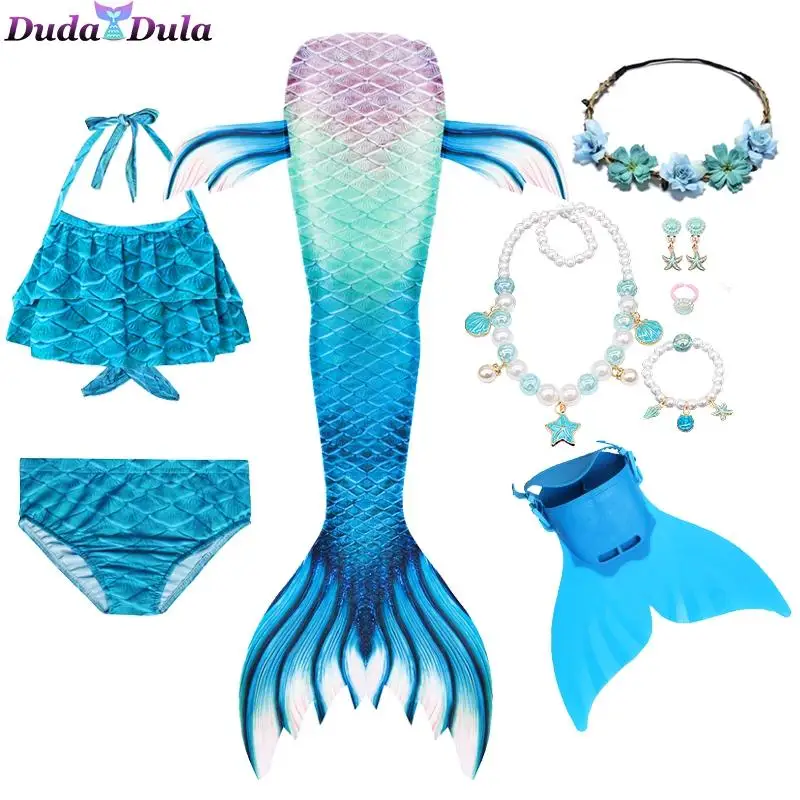 Mermaid Tails for Girls Kids Holiday Mermaid Costume Cosplay Fantasy Beach Bikini Children Swimsuit Birthday Girls Swimmable
Mermaid Tails for Girls Kids Holiday Mermaid Costume Cosplay Fantasy Beach Bikini Children Swimsuit Birthday Girls Swimmable