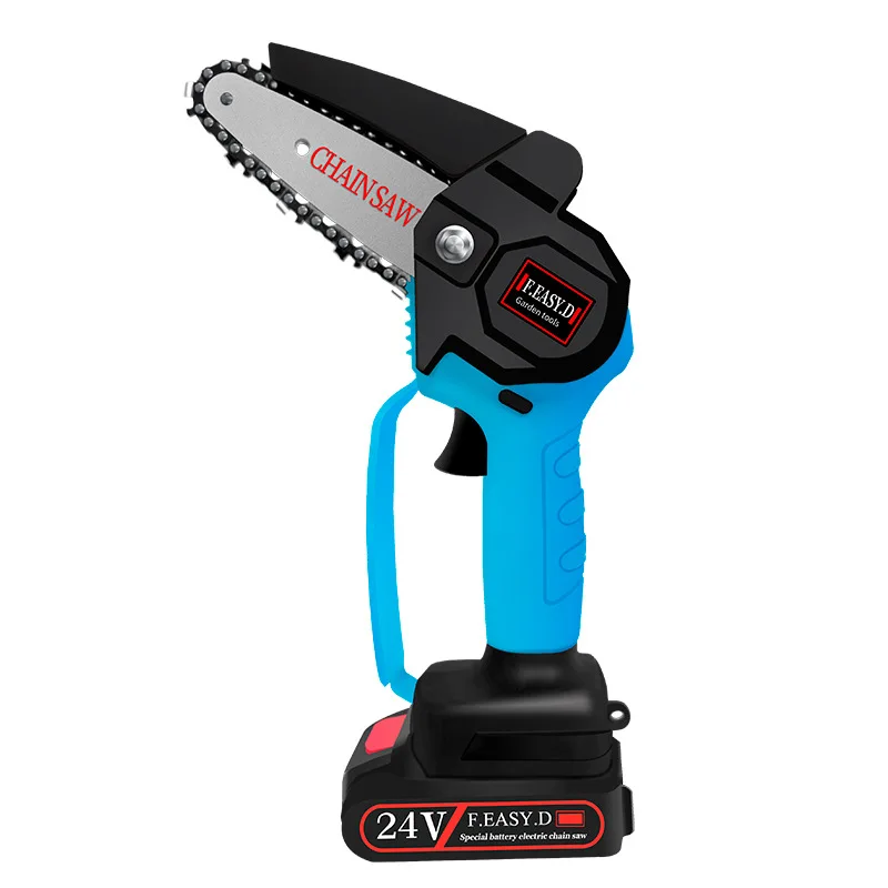 Single-Hand Electric Pruning Saw Rechargeable Electric Saw Woodworking Handheld Electric Garden Logging Mini Electric Chain Saw
Single-Hand Electric Pruning Saw Rechargeable Electric Saw Woodworking Handheld Electric Garden Logging Mini Electric Chain Saw