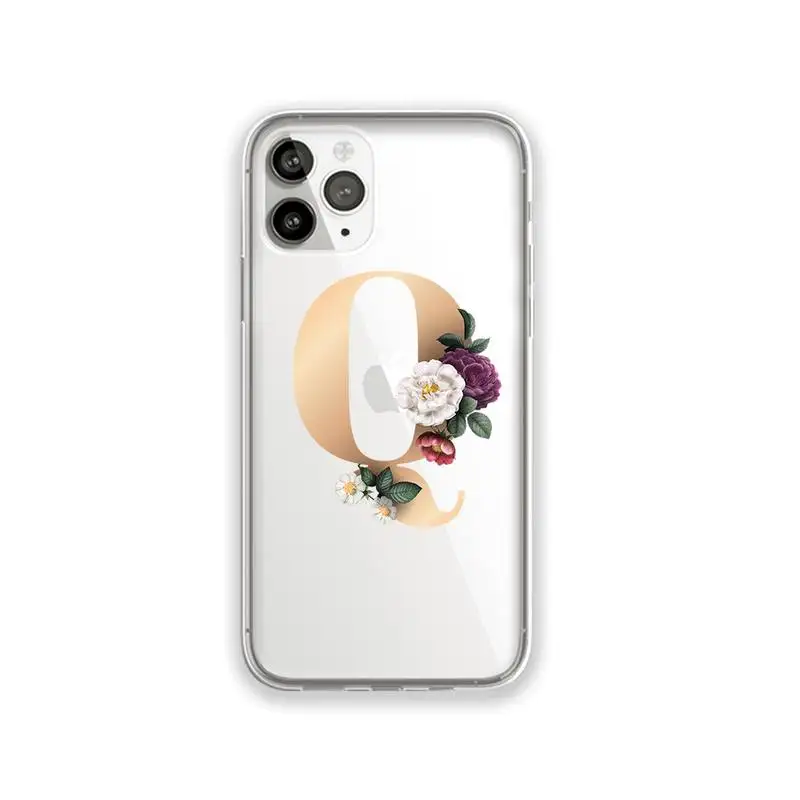 Vintage Gold Floral Letter Phone Case Transparent for iPhone 11 12 mini pro XS MAX 8 7 6 6S Plus X 5S SE 2020 XR
Vintage Gold Floral Letter Phone Case Transparent for iPhone 11 12 mini pro XS MAX 8 7 6 6S Plus X 5S SE 2020 XR