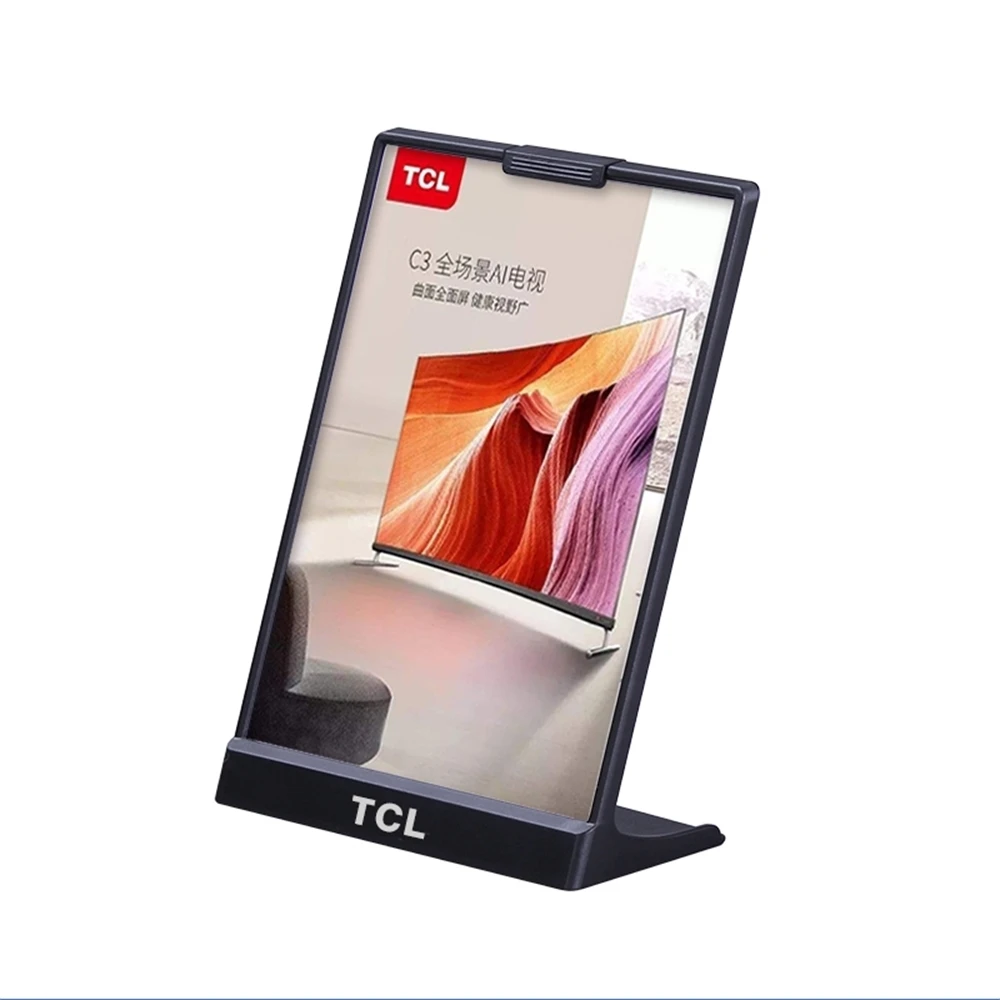 A5 L And T Shape Tabletop Acrylic Menu Sign Frame Promotion Products Counter Leaflet Flyer Poster Holder Display Stands
A5 L And T Shape Tabletop Acrylic Menu Sign Frame Promotion Products Counter Leaflet Flyer Poster Holder Display Stands