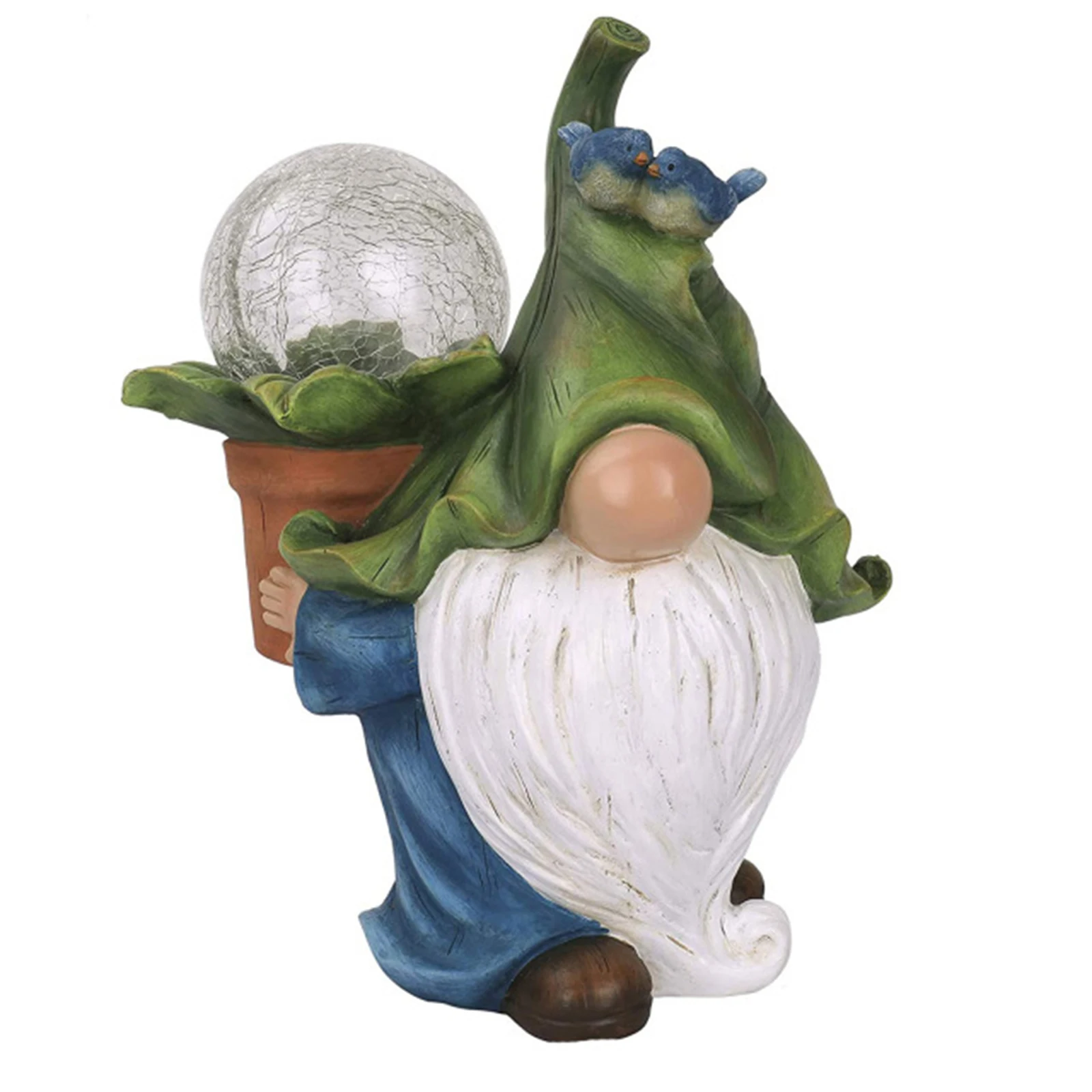 Garden Gnome Statue Resin Gnome Figurine with Solar LED Lights Outdoor Winter Decorations for Patio Yard Lawn Porch L9
Garden Gnome Statue Resin Gnome Figurine with Solar LED Lights Outdoor Winter Decorations for Patio Yard Lawn Porch L9