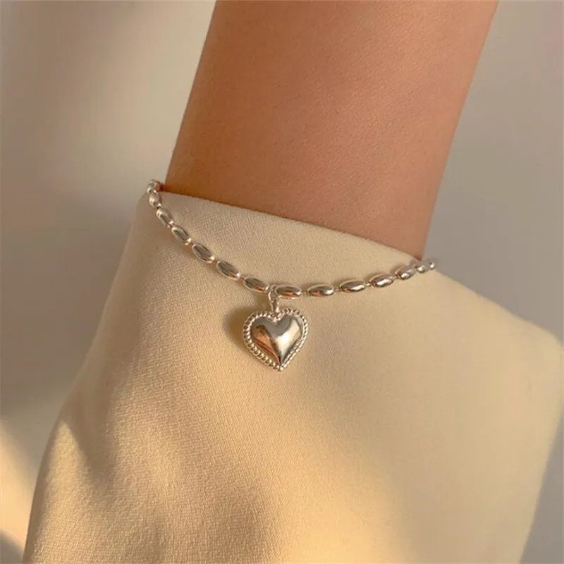 Silver Color Tassel Heart Charm Bracelet &Bangle For Women Girls Party Bohemian Fashion Jewelry SL198
Silver Color Tassel Heart Charm Bracelet &Bangle For Women Girls Party Bohemian Fashion Jewelry SL198
