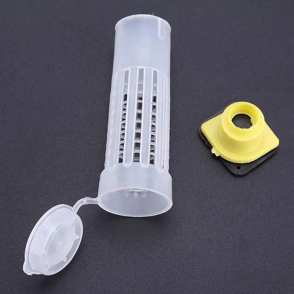 10pcs Professional Queen Bee Butler Breeding Cage Catcher Trap Bee King Cage Case Plastic Anti Bite Beekeeping Tool Accessories
10pcs Professional Queen Bee Butler Breeding Cage Catcher Trap Bee King Cage Case Plastic Anti Bite Beekeeping Tool Accessories