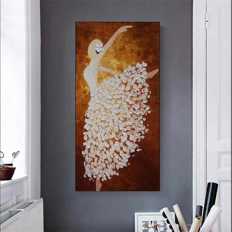 Fashion Dancing Girl Canvas Painting Abstract Nordic Wall Art Dancing Ballerina Posters and Wall Prints Pictures for Room Decor
Fashion Dancing Girl Canvas Painting Abstract Nordic Wall Art Dancing Ballerina Posters and Wall Prints Pictures for Room Decor
