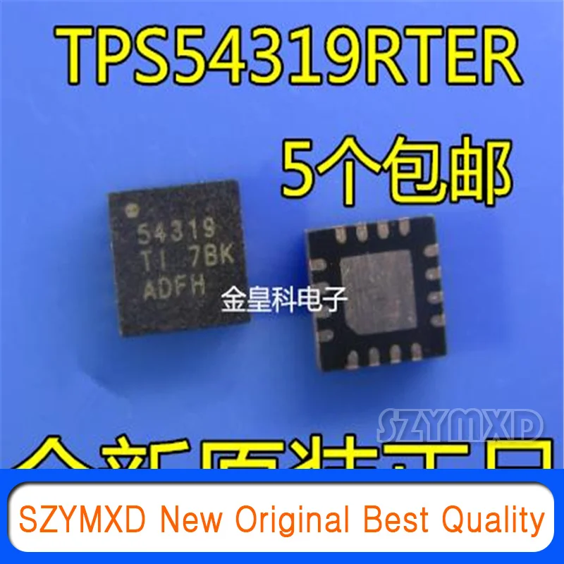 10 шт./лот новый оригинальный TPS54319RTER QFN16 Шелковый экран 54319 Регулируемый понижающий импульсный регулятор
10 шт./лот новый оригинальный TPS54319RTER QFN16 Шелковый экран 54319 Регулируемый понижающий импульсный регулятор