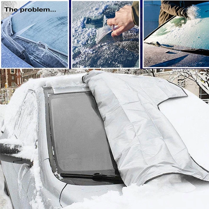 Winter Car Magnetic Snow Shield Universal Automobile Windshield Protective Cover Q9QD
Winter Car Magnetic Snow Shield Universal Automobile Windshield Protective Cover Q9QD