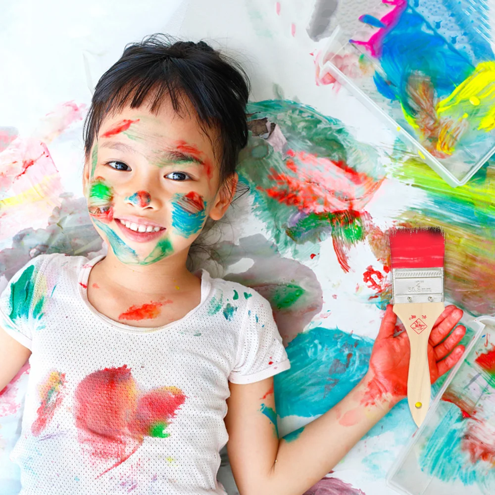 5PCS Household Oil Paint Brushes Safe Bristle Brush for Paint Stains Varnishes
5PCS Household Oil Paint Brushes Safe Bristle Brush for Paint Stains Varnishes