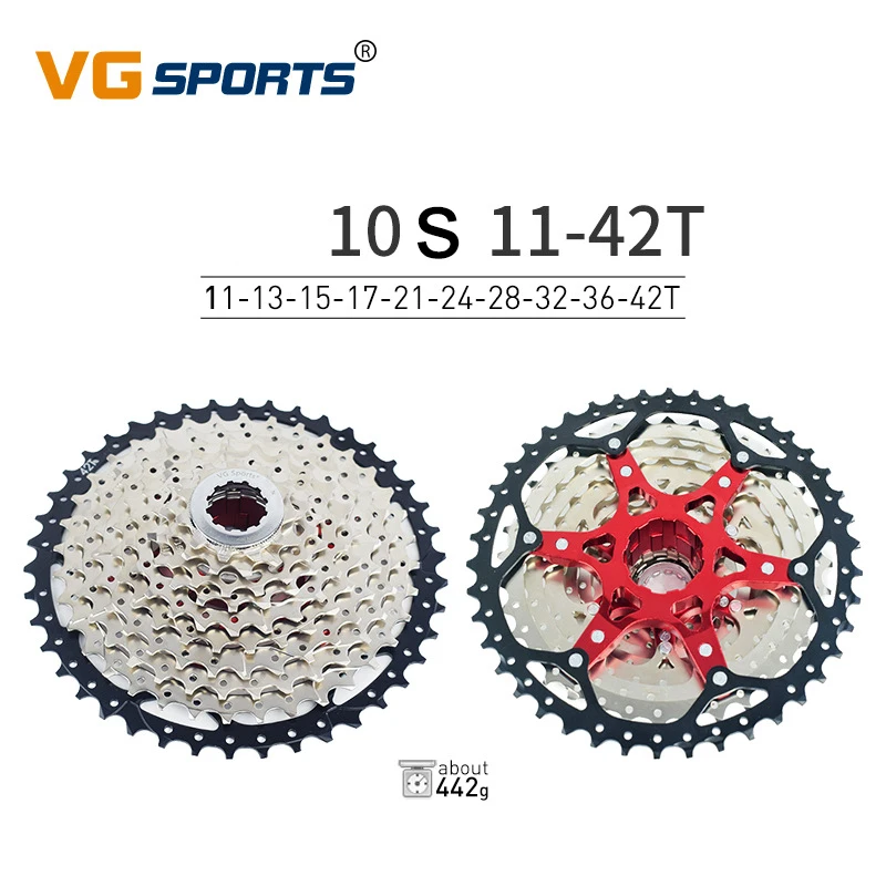 VG Sports 10/11/12 Speed Freewheel MTB Racing Mountain Bike Separate Cassette Freewheel Sprocket Replacement
VG Sports 10/11/12 Speed Freewheel MTB Racing Mountain Bike Separate Cassette Freewheel Sprocket Replacement