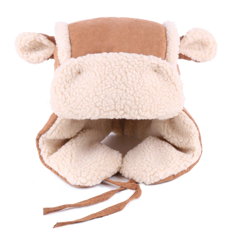 Baby Bomber Hats Winter Warm Pilot Caps For Boys Thicken Suede Fleece Ushanka Inside Aviator Hat Earflap Cute Ears Snow Ski Cap
Baby Bomber Hats Winter Warm Pilot Caps For Boys Thicken Suede Fleece Ushanka Inside Aviator Hat Earflap Cute Ears Snow Ski Cap