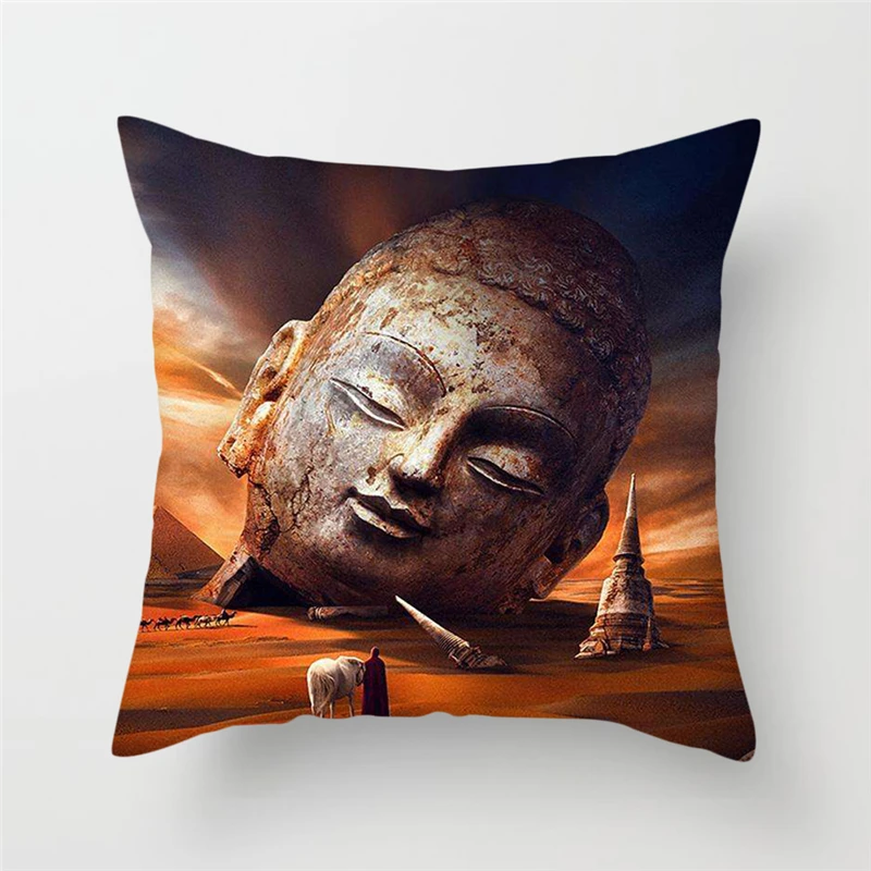 Fuwatacchi Buddha Statue Cushion Cover Colorful Soft Throw Pillow Cover Decorative Sofa Pillow Case Pillowcase
Fuwatacchi Buddha Statue Cushion Cover Colorful Soft Throw Pillow Cover Decorative Sofa Pillow Case Pillowcase