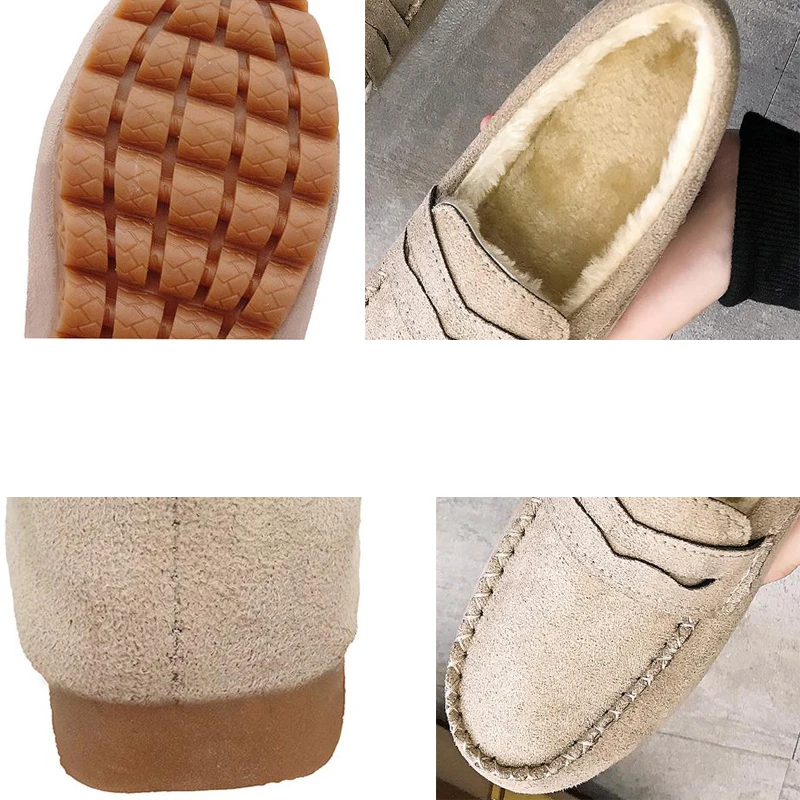 Designer Women Slippers Casual Winter Velvet Flat Shoes Women Thicken Slip Fashion Casual Shoes Warm Office Lady Flat New 
Designer Women Slippers Casual Winter Velvet Flat Shoes Women Thicken Slip Fashion Casual Shoes Warm Office Lady Flat New