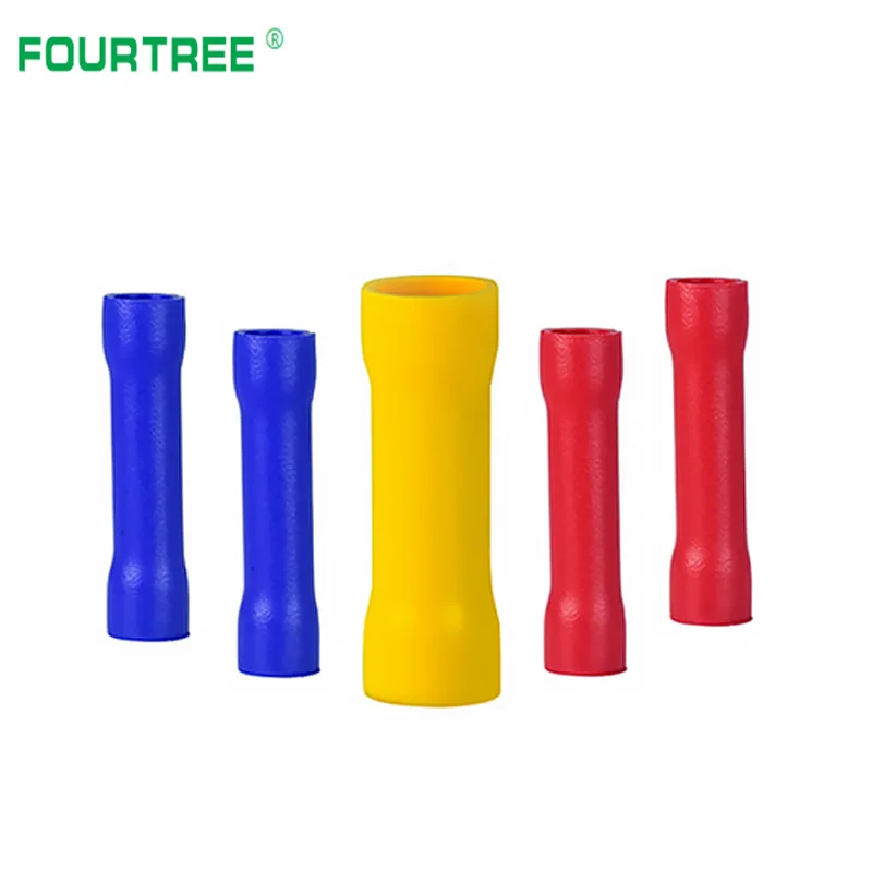 Full Insulated Straight Wire Butt Connector Electrical Crimp Terminals Cable Connection BV1.25 BV2 BV5.5
Full Insulated Straight Wire Butt Connector Electrical Crimp Terminals Cable Connection BV1.25 BV2 BV5.5