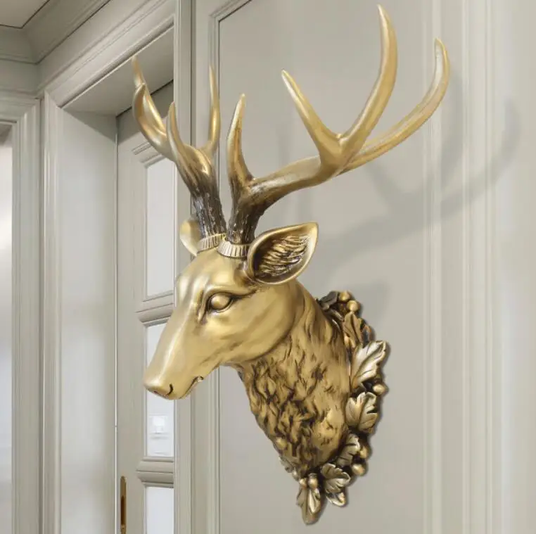 3D Deer Head Sculpture Murals Home Wall Hanging Animal Statue Decoration Resin Handmade European Village Ornament Artwork Craft
3D Deer Head Sculpture Murals Home Wall Hanging Animal Statue Decoration Resin Handmade European Village Ornament Artwork Craft