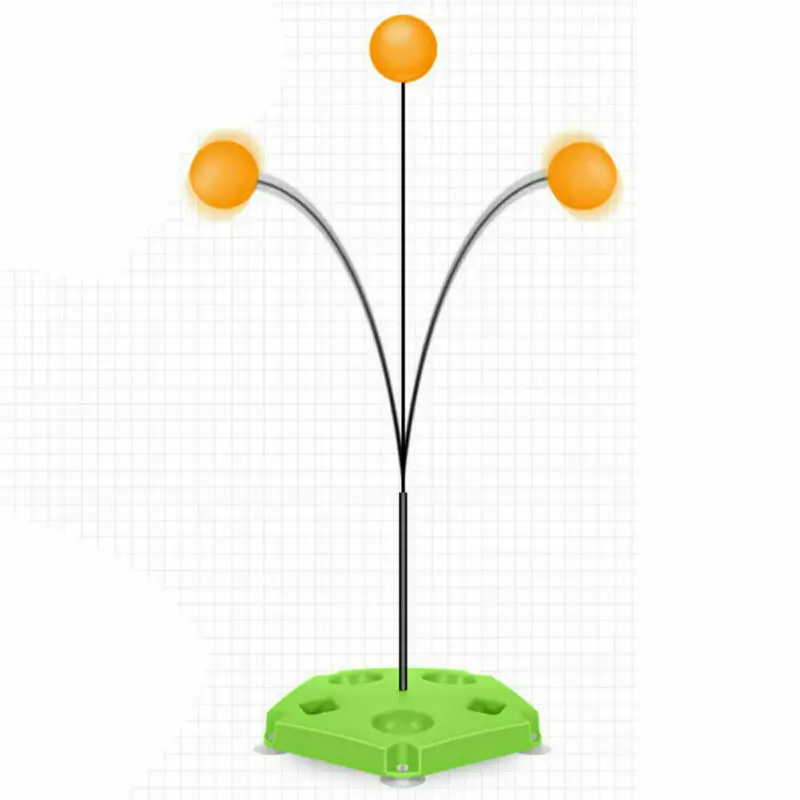Ping Pong Sport Training Toys New Elastic Soft Shaft Rebound Table Tennis Trainer Including Ping Pong and Racket Toy 
Ping Pong Sport Training Toys New Elastic Soft Shaft Rebound Table Tennis Trainer Including Ping Pong and Racket Toy