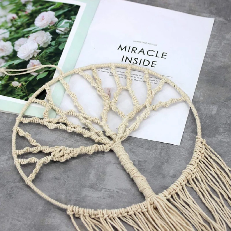 Creative Hand-Woven Circular Tree-Shaped Tassels Home Decoration Tapestry Delicate Tassels Simple and Elegant
Creative Hand-Woven Circular Tree-Shaped Tassels Home Decoration Tapestry Delicate Tassels Simple and Elegant