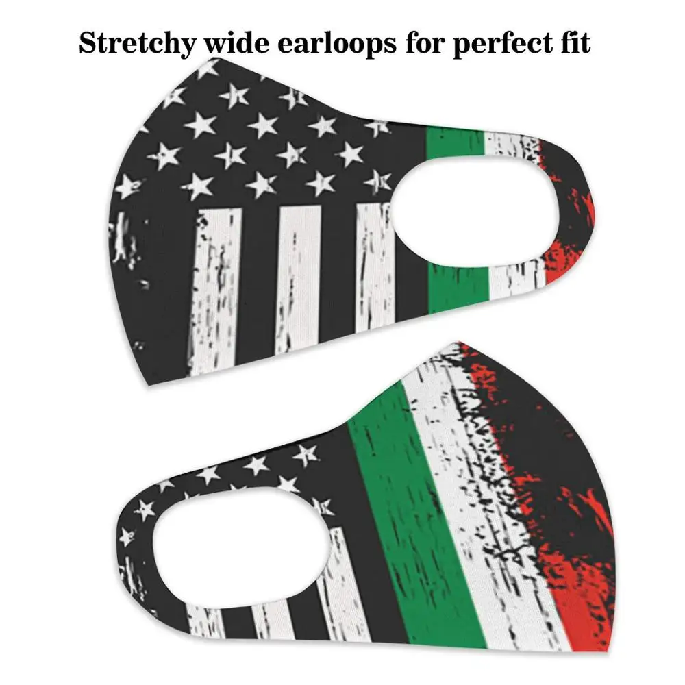 Italian American Flag mascarillas con filtro estampadas Not for anti-virus Cotton Face Mouth Mask Cute face mask fashion
Italian American Flag mascarillas con filtro estampadas Not for anti-virus Cotton Face Mouth Mask Cute face mask fashion