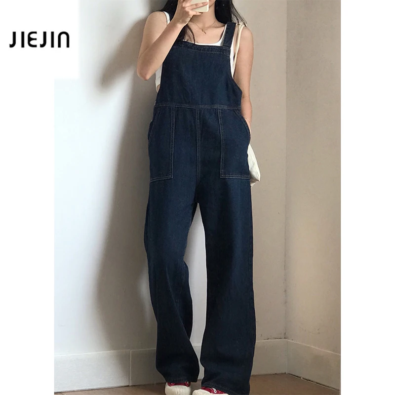 Blue Denim Jumpsuit Women Wide Leg Denim Jumpsuit Baggy Bib Jean Rompers Pant Boyfriend Cowboy Overalls Plus Size Women Spring
Blue Denim Jumpsuit Women Wide Leg Denim Jumpsuit Baggy Bib Jean Rompers Pant Boyfriend Cowboy Overalls Plus Size Women Spring