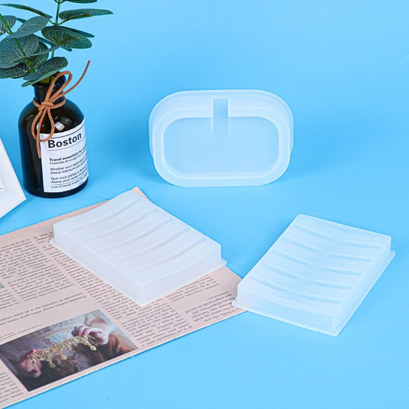 Handmade Soap Box Epoxy Resin Mold Soap Dish Tray Holder Casting Silicone Mould DIY Crafts Home Decorations Making Tool
Handmade Soap Box Epoxy Resin Mold Soap Dish Tray Holder Casting Silicone Mould DIY Crafts Home Decorations Making Tool
