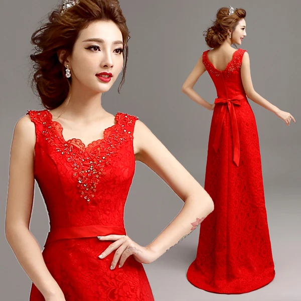 vestido de festa longo hot sexy red lace long evening dress 2015 robe de soiree new arrival formal dresses bow sashes
vestido de festa longo hot sexy red lace long evening dress 2015 robe de soiree new arrival formal dresses bow sashes