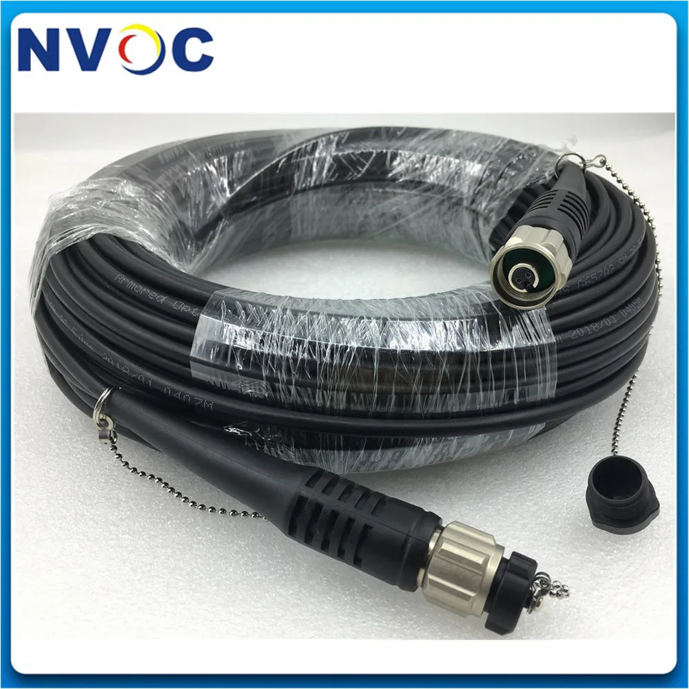 2 ядра 50 м 100 150 Круглый ODC оптоволоконный патч-корд 2C SM штекер/гнездо для