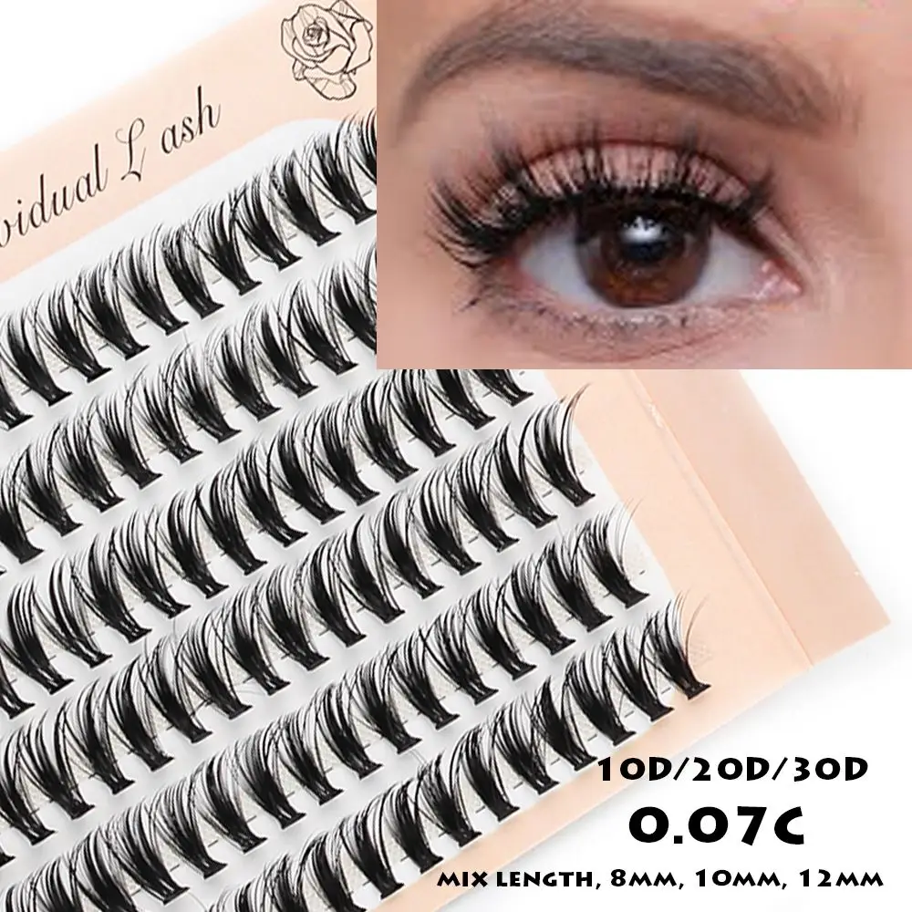 6 Rows Makeup Volume Cluster False Lashes 10D/20D/30D Mink Eyelashes Individual Lashes Soft Thick Black
6 Rows Makeup Volume Cluster False Lashes 10D/20D/30D Mink Eyelashes Individual Lashes Soft Thick Black