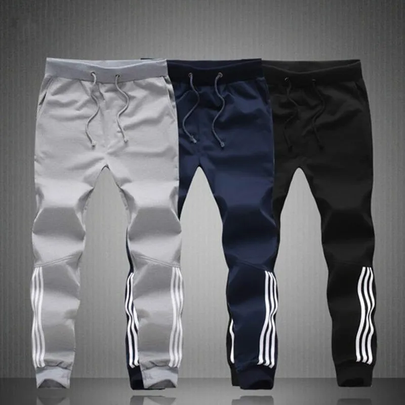 M-5XL Summer Men Sport Pants Fashion Skinny Sweatpants Mens Joggers Striped Slim Fitted Pants Gyms Clothing Plus Size Harem Pant
M-5XL Summer Men Sport Pants Fashion Skinny Sweatpants Mens Joggers Striped Slim Fitted Pants Gyms Clothing Plus Size Harem Pant
