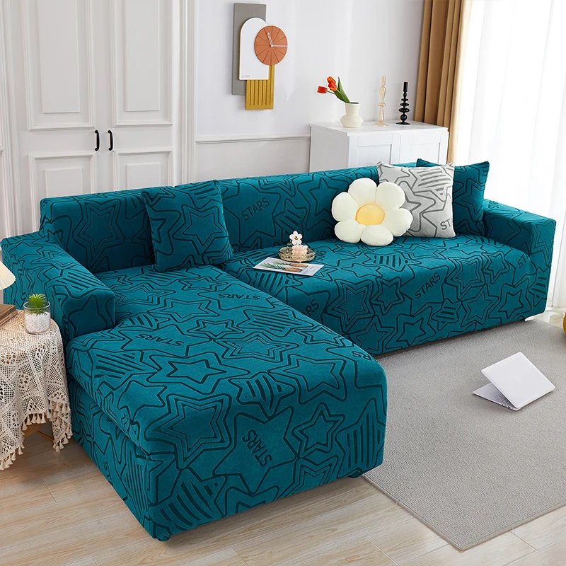 

Elastic Sofa Cover for Living Room Soft Stretch Tight Wrap All Inclusive Sectional Corner Sofa ArmChair Covers 1/2/3/4/5 Seats