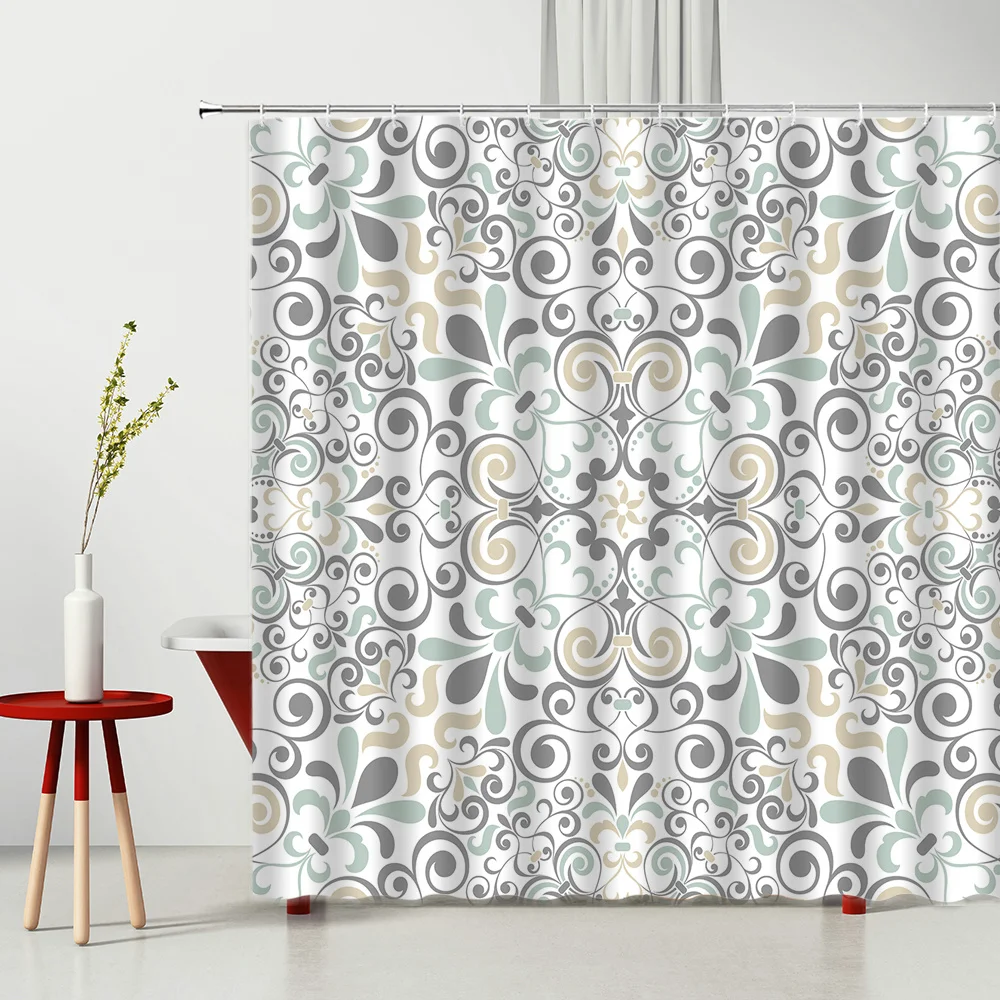 Mandala Shower Curtain Set Bohemian Geometry Printing India Ethnic-Style Bathtub Decor Home Bathroom Supplies Bath Curtains
Mandala Shower Curtain Set Bohemian Geometry Printing India Ethnic-Style Bathtub Decor Home Bathroom Supplies Bath Curtains