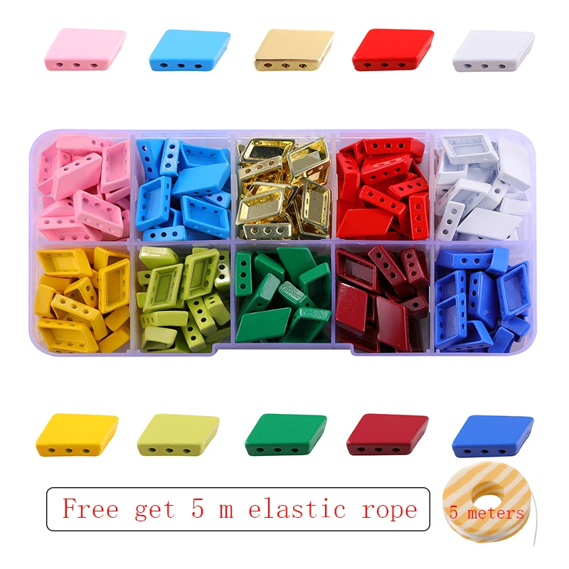 JUWANG 200 pcs\box Bohemia Loose Beads Rainbow Enamel Tile Beads Sets Handmade Jewelry Accessories For Bracelets Jewelry Making
JUWANG 200 pcs\box Bohemia Loose Beads Rainbow Enamel Tile Beads Sets Handmade Jewelry Accessories For Bracelets Jewelry Making